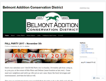 Tablet Screenshot of belmontconservation.com